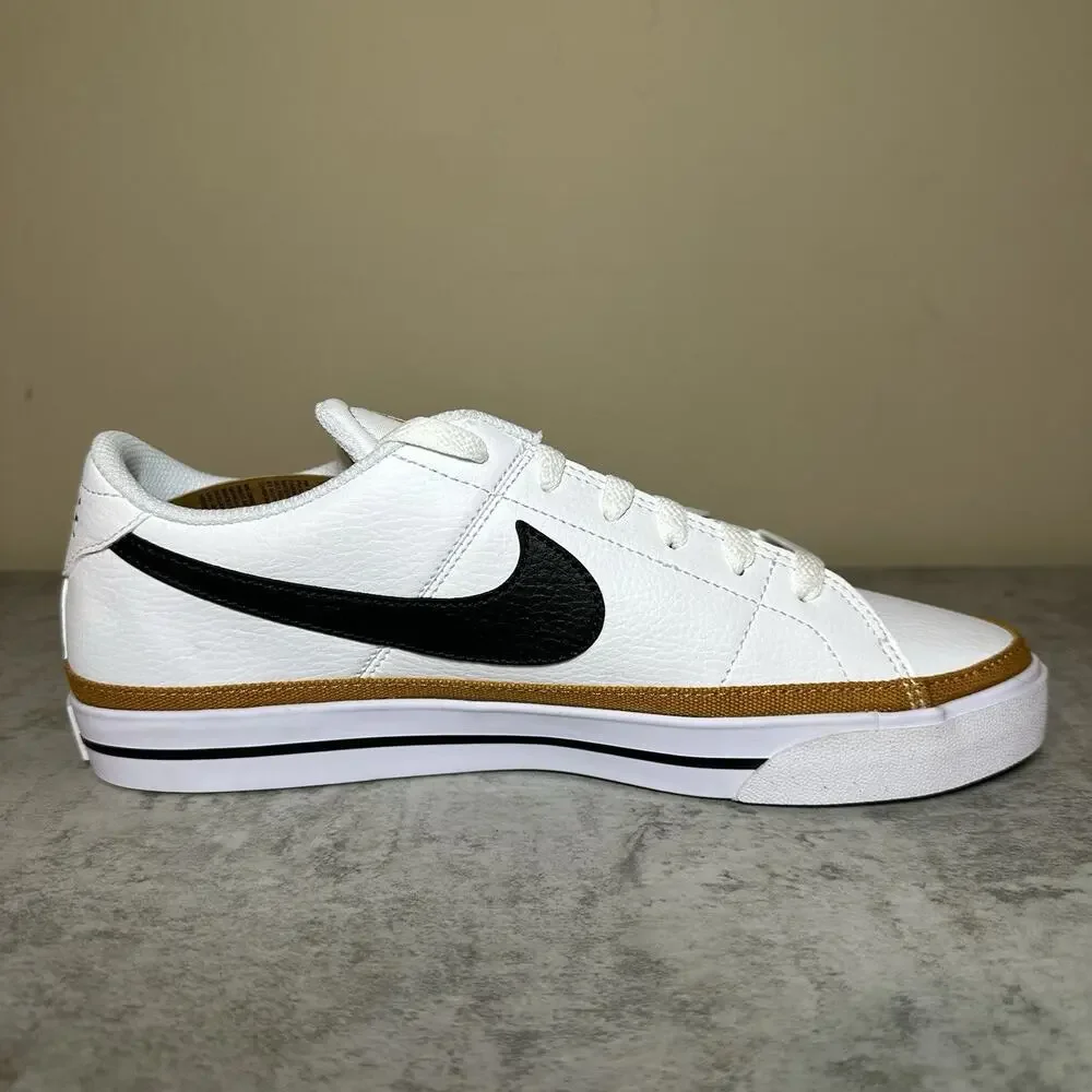 SIZE 9.5- Nike Womens Court Legacy Nn White Fashion Sneaker DH3161-100